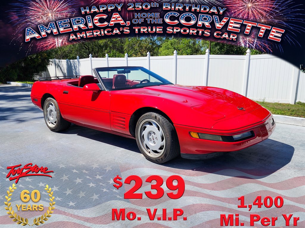 Used 1992 Chevrolet Corvette Convertible
