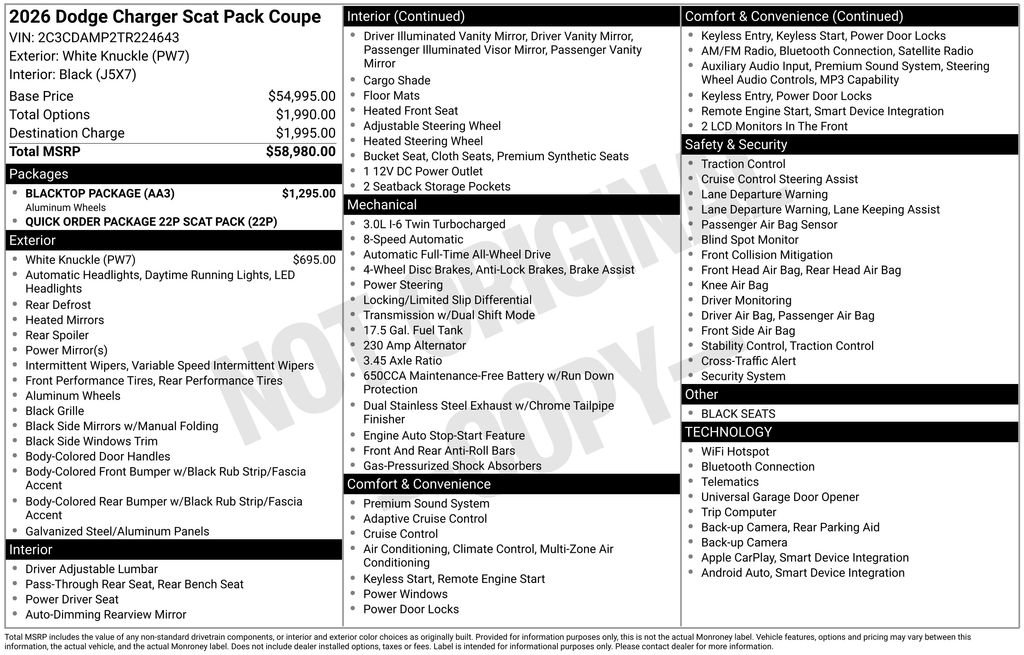 New 2026 Dodge Charger Scat Pack w/ Blacktop Package video 2