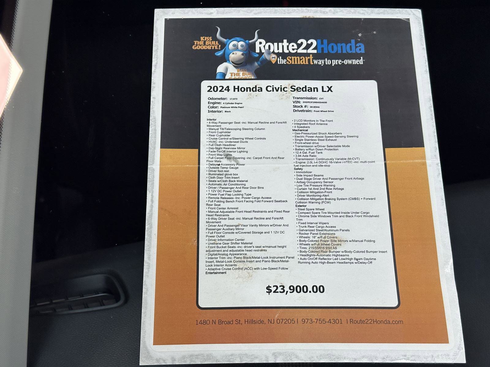 Certified 2024 Honda Civic LX image 39