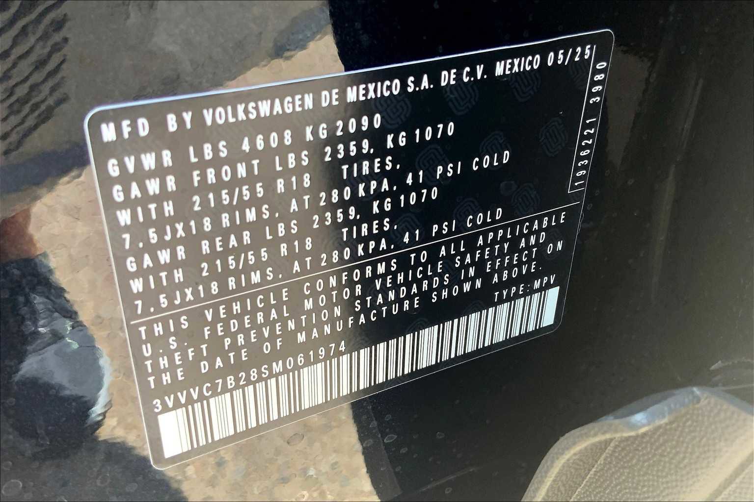 Used 2025 Volkswagen Taos SE AWD/4WD image 21