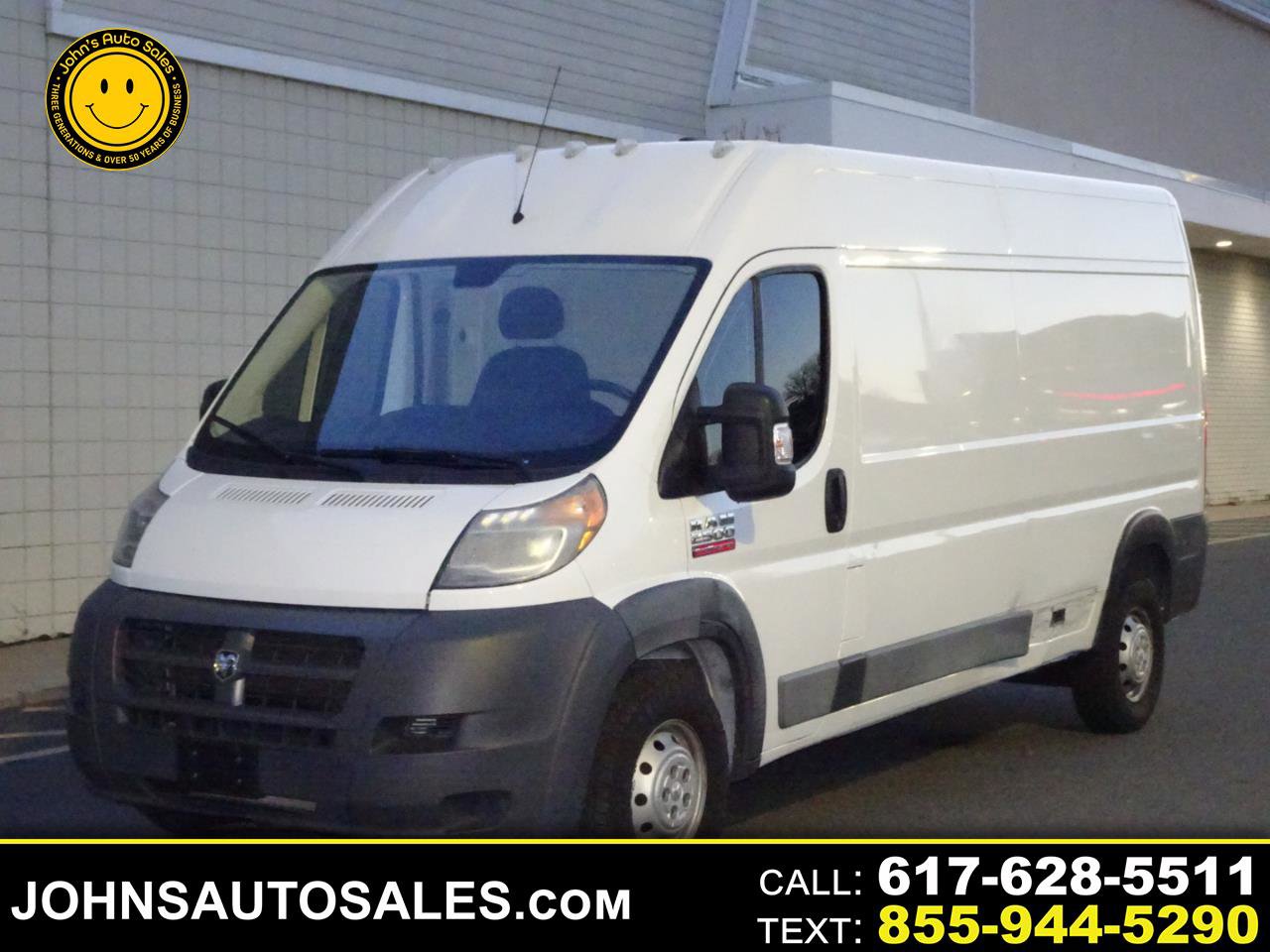 Used 2016 RAM ProMaster 2500