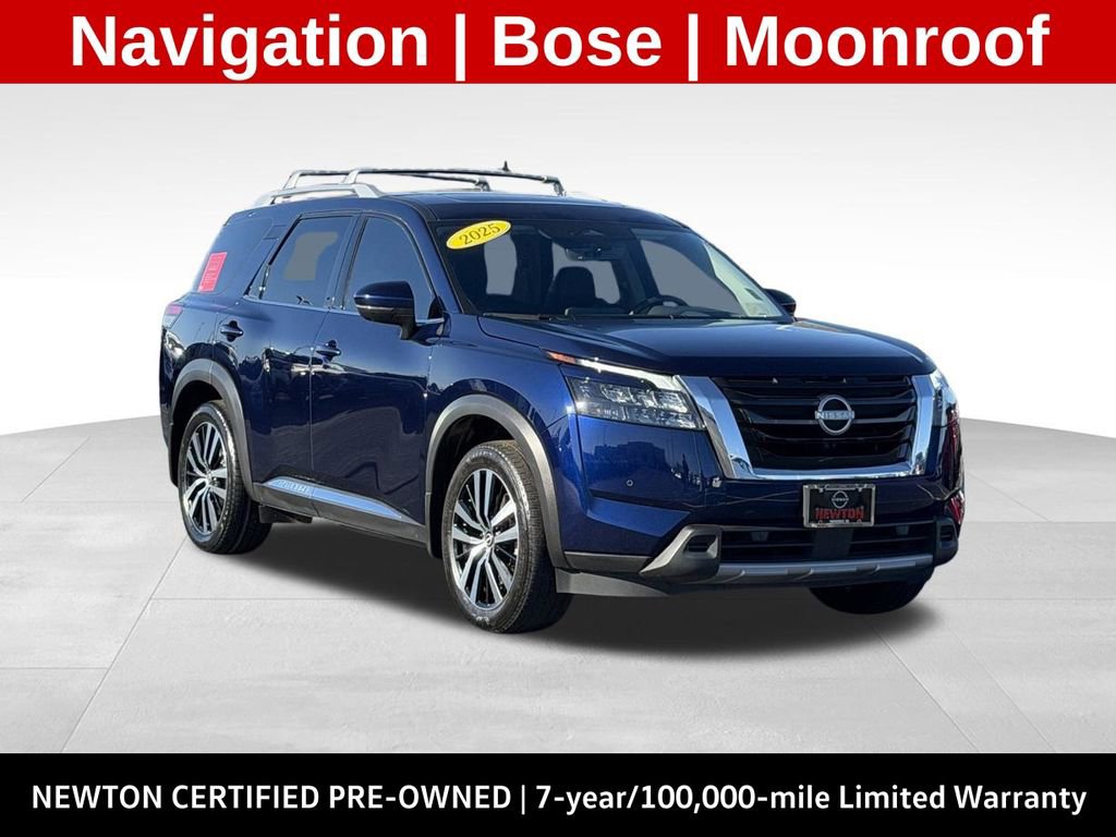 Used 2025 Nissan Pathfinder Platinum video 1
