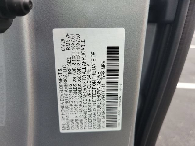 New 2027 Honda Odyssey EX-L image 40