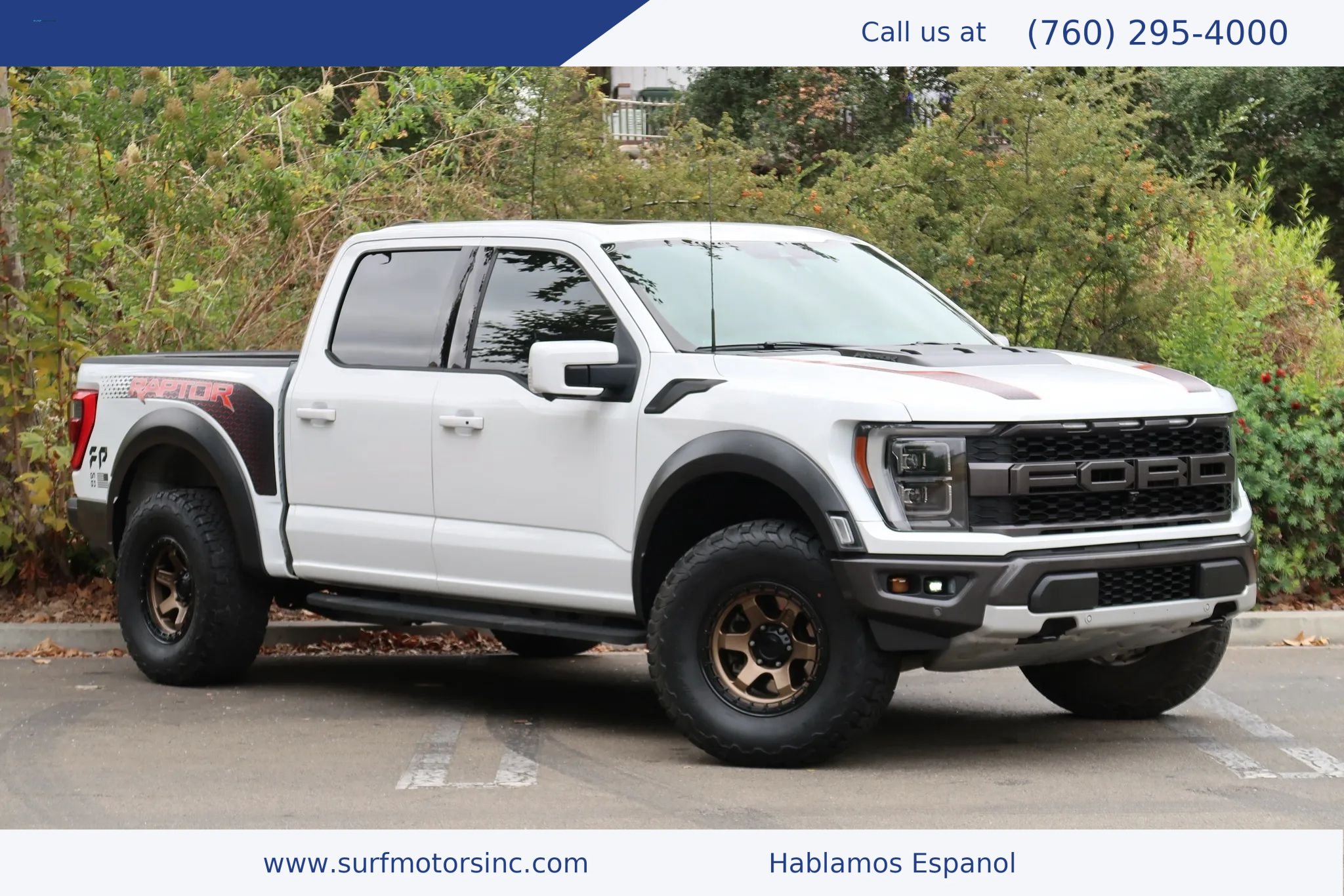 Used 2022 Ford F150 Raptor w/ Equipment Group 801A High