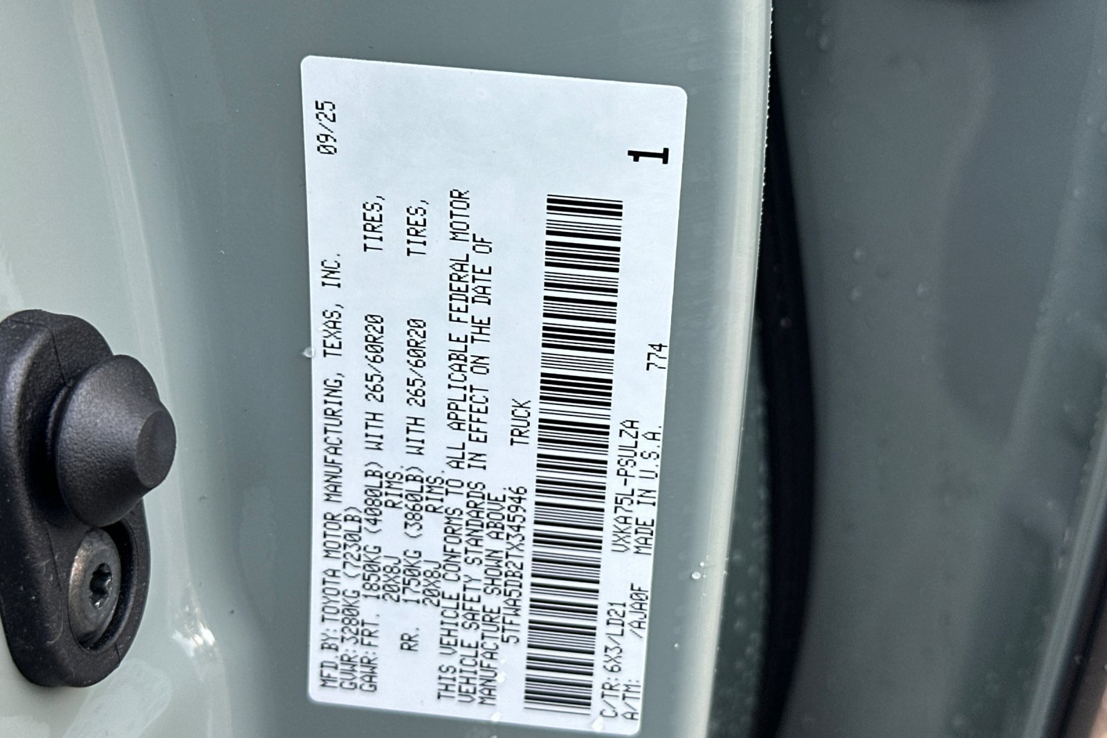 New 2026 Toyota Tundra Limited image 22