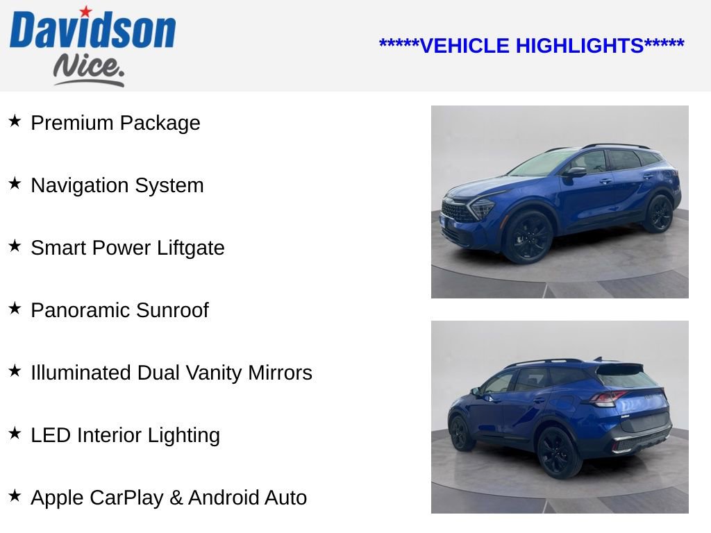 Used 2025 Kia Sportage X-Line w/ Premium Package image 4