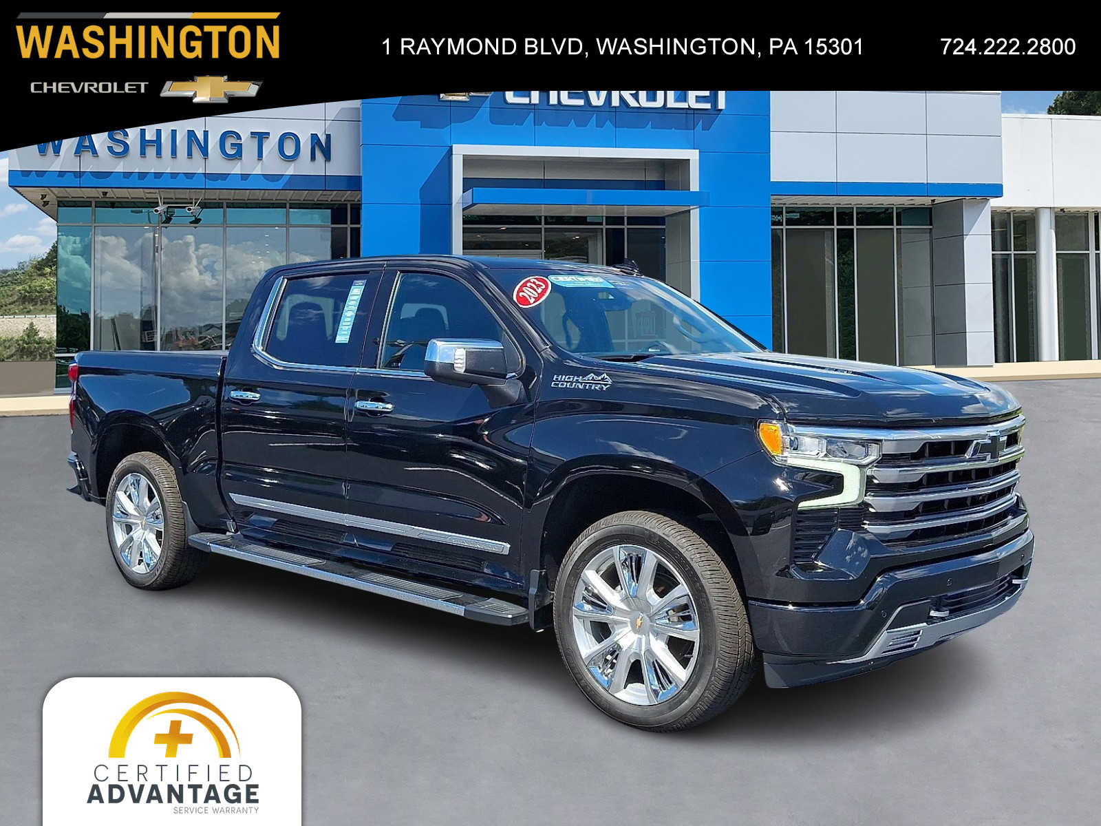 Used 2023 Chevrolet Silverado 1500 High Country w/ Technology Package image 1