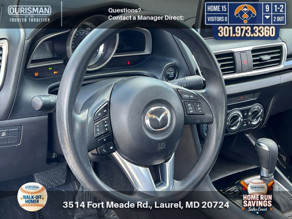 Used 2016 MAZDA MAZDA3 i Sport w/ Preferred Equipment Package FWD image 9
