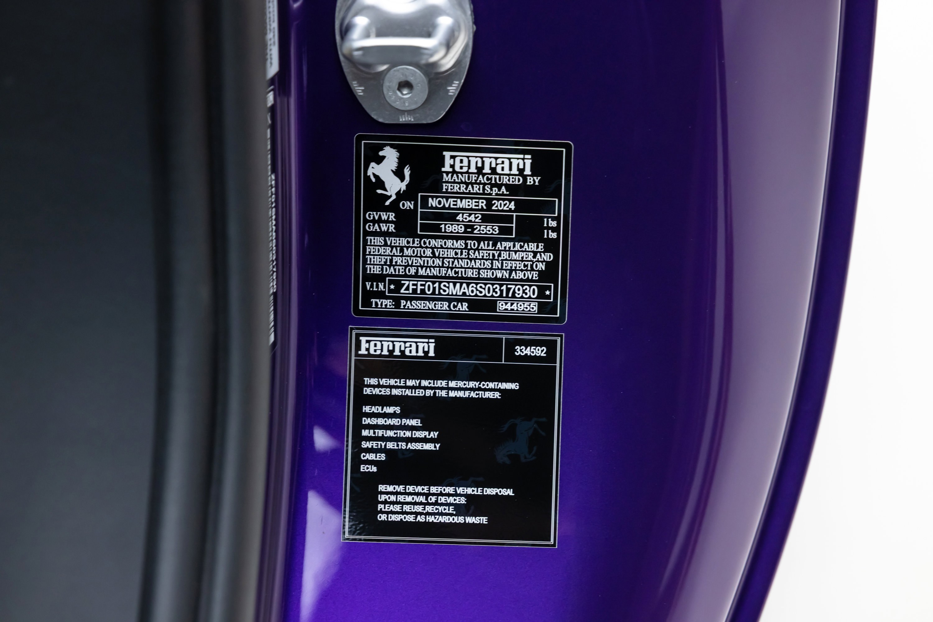 Certified 2025 Ferrari 296 GTS image 37