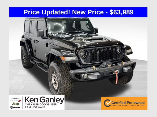 Certified 2024 Jeep Wrangler Unlimited Rubicon 392 w/ Dual Top Group