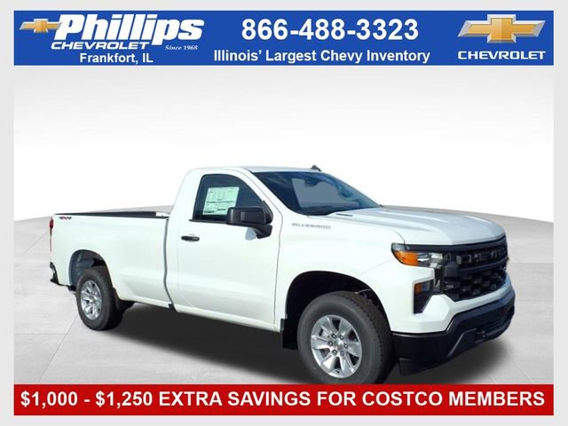 New 2025 Chevrolet Silverado 1500 W/T w/ WT Value Package