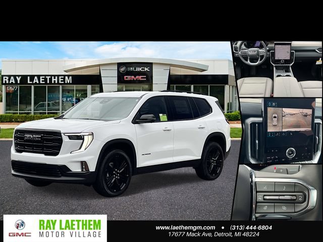 New 2026 GMC Acadia Elevation w/ Black Edition AWD/4WD 360° Tour