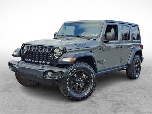 Certified 2022 Jeep Wrangler Unlimited Sport image 1