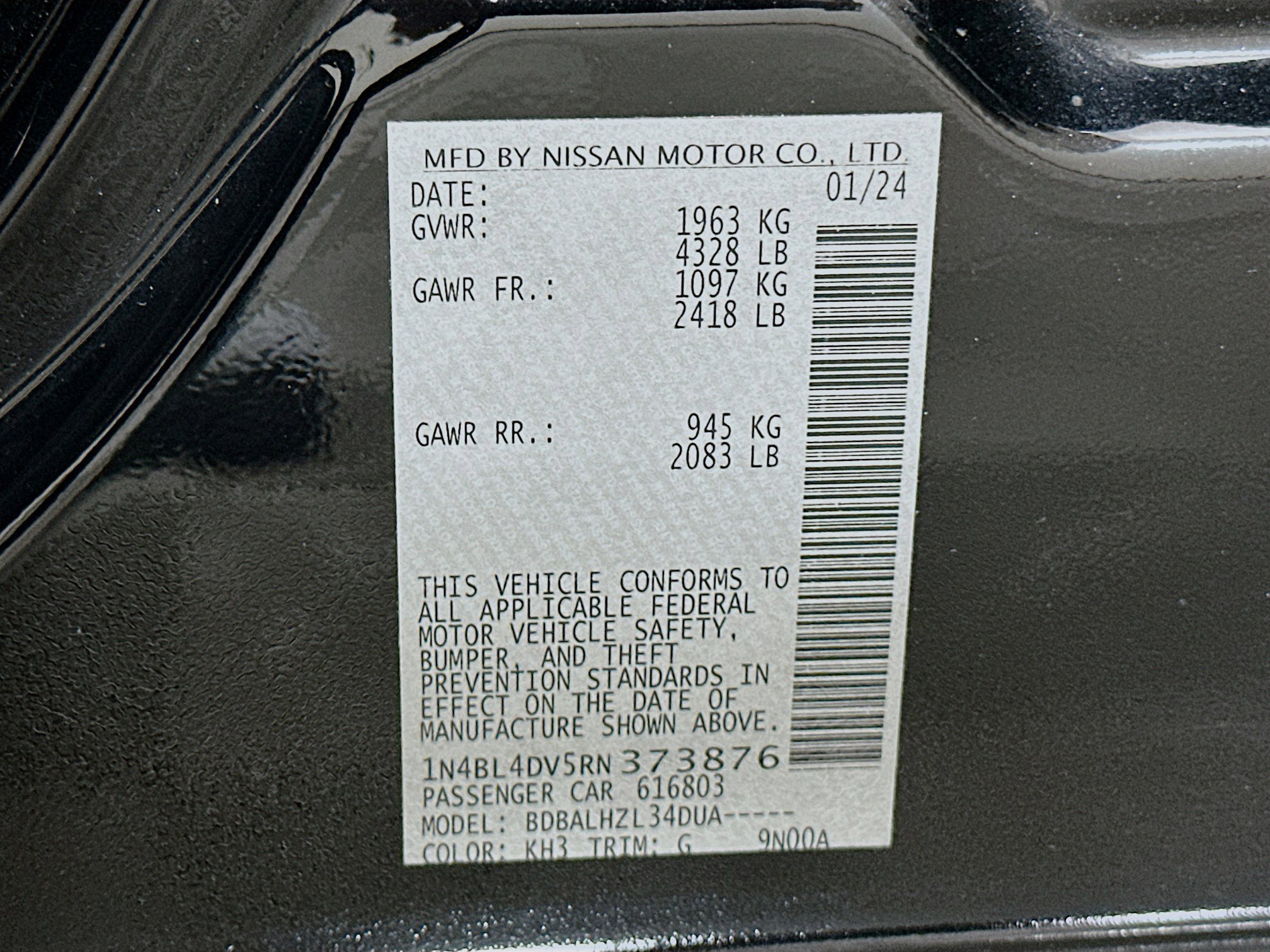 Used 2024 Nissan Altima 2.5 SV image 12