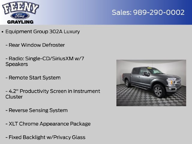 Used 2018 Ford F150 XLT w/ Equipment Group 302A Luxury AWD/4WD image 8