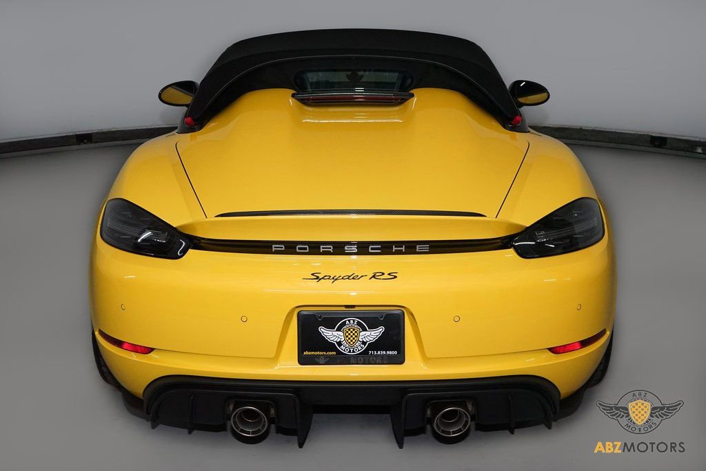 Used 2025 Porsche 718 Boxster Spyder RS image 8
