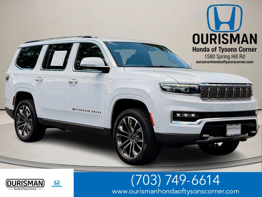 Used 2022 Jeep Grand Wagoneer Series III w/ Rear Seat Video Group 1 AWD/4WD video 1
