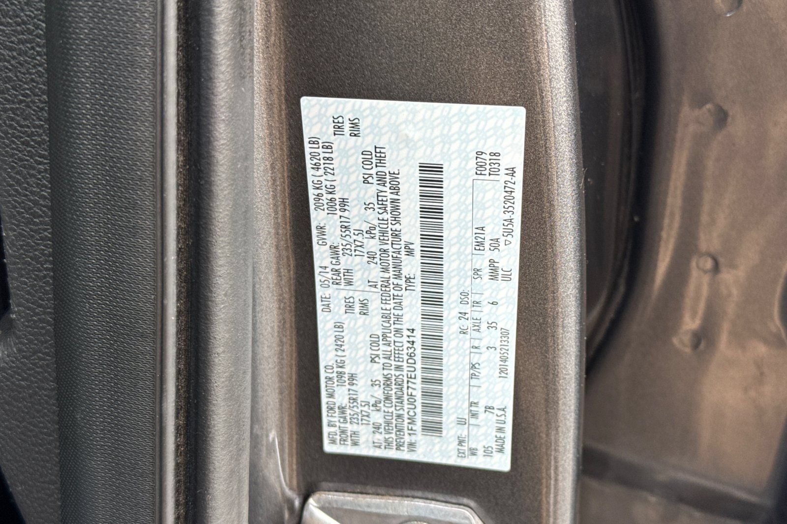 Used 2014 Ford Escape S FWD image 27