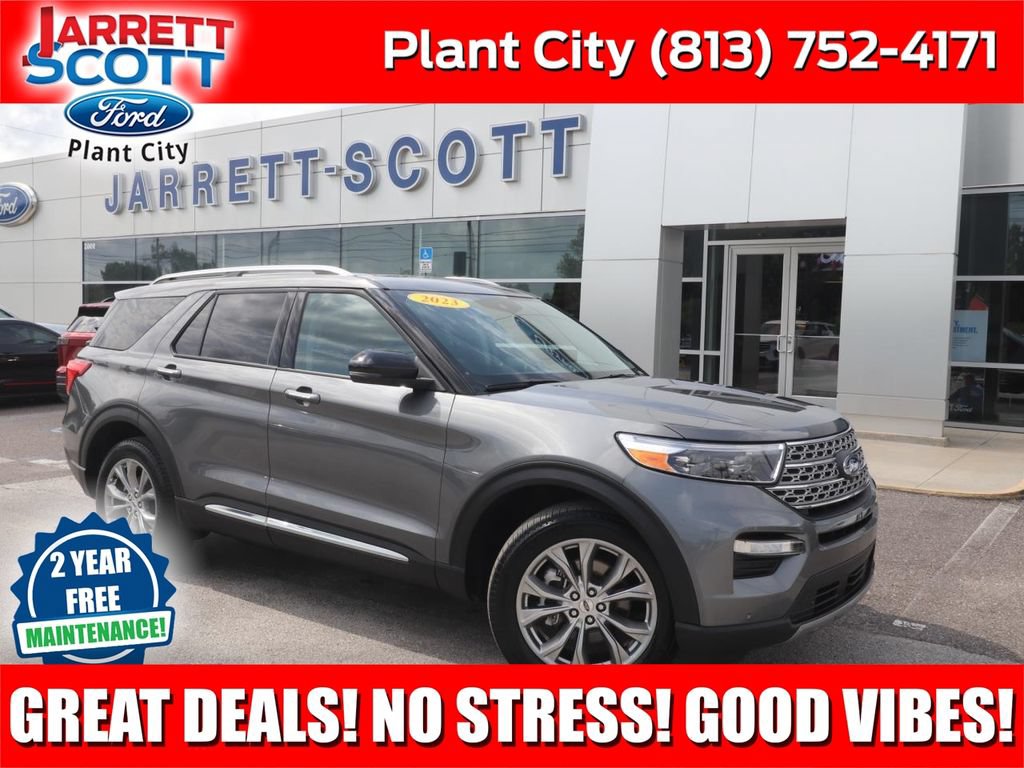 Certified 2023 Ford Explorer Limited w/ Limited Technology Package AWD/4WD video 1