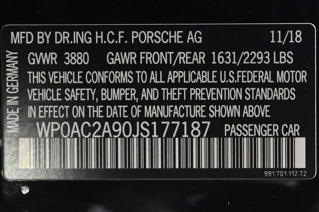 Used 2018 Porsche 911 GT3 image 25