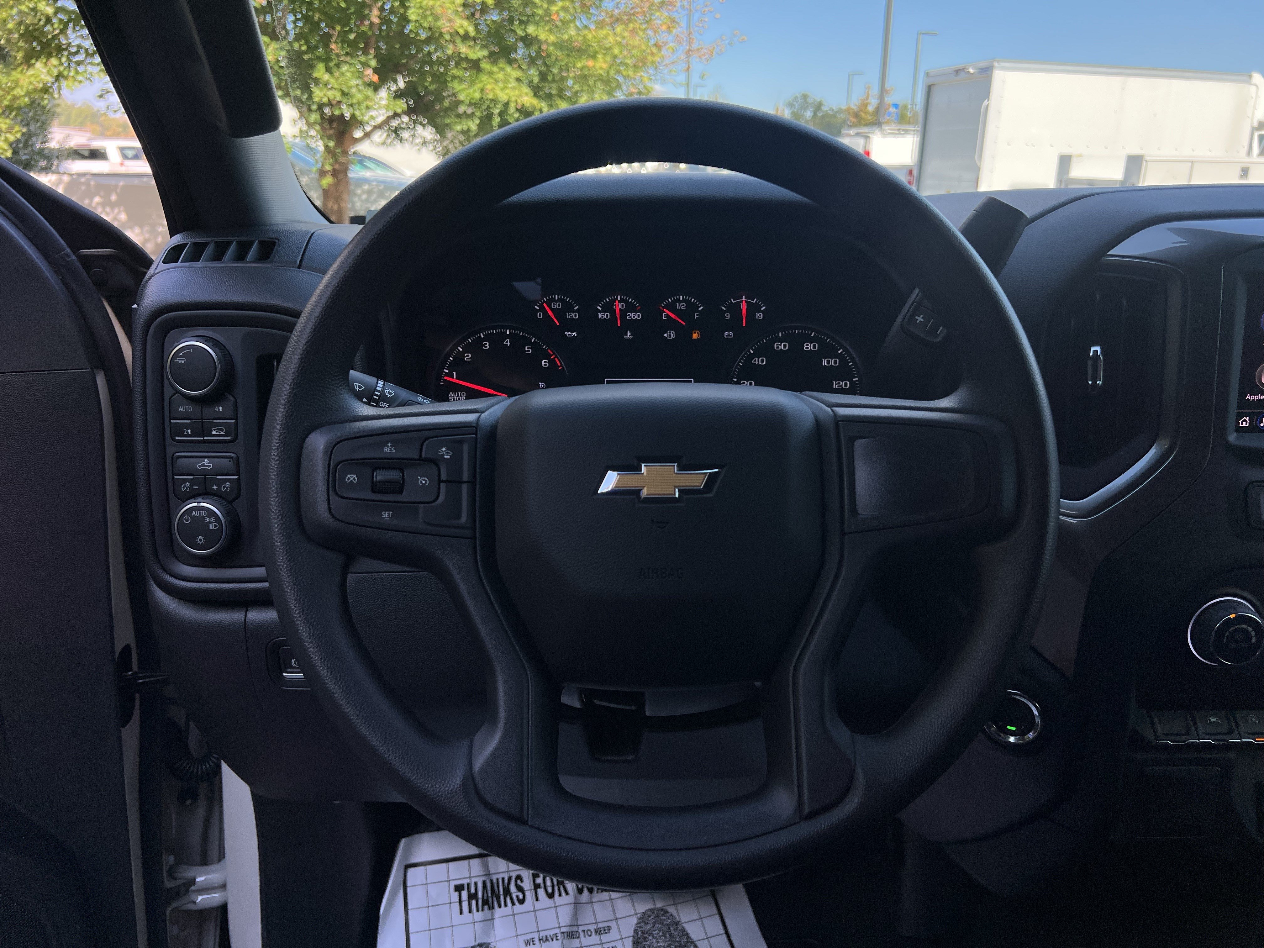 New 2026 Chevrolet Silverado 1500 Custom w/ Turbomax Blackout Package AWD/4WD image 21