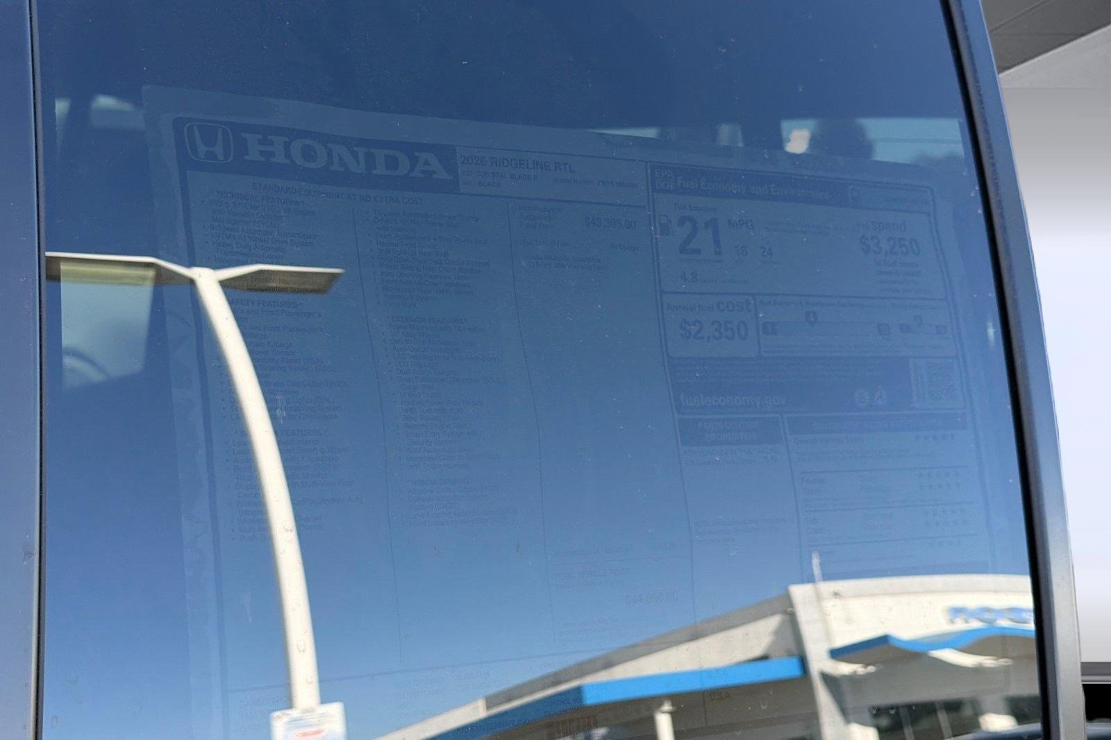 New 2026 Honda Ridgeline RTL image 32