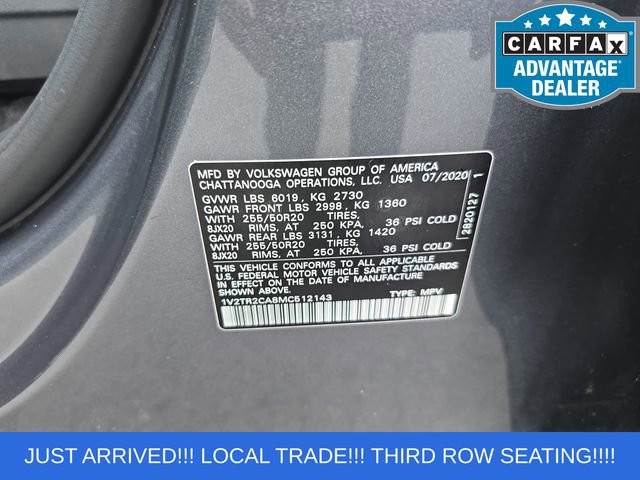Used 2021 Volkswagen Atlas SEL Premium AWD/4WD image 31