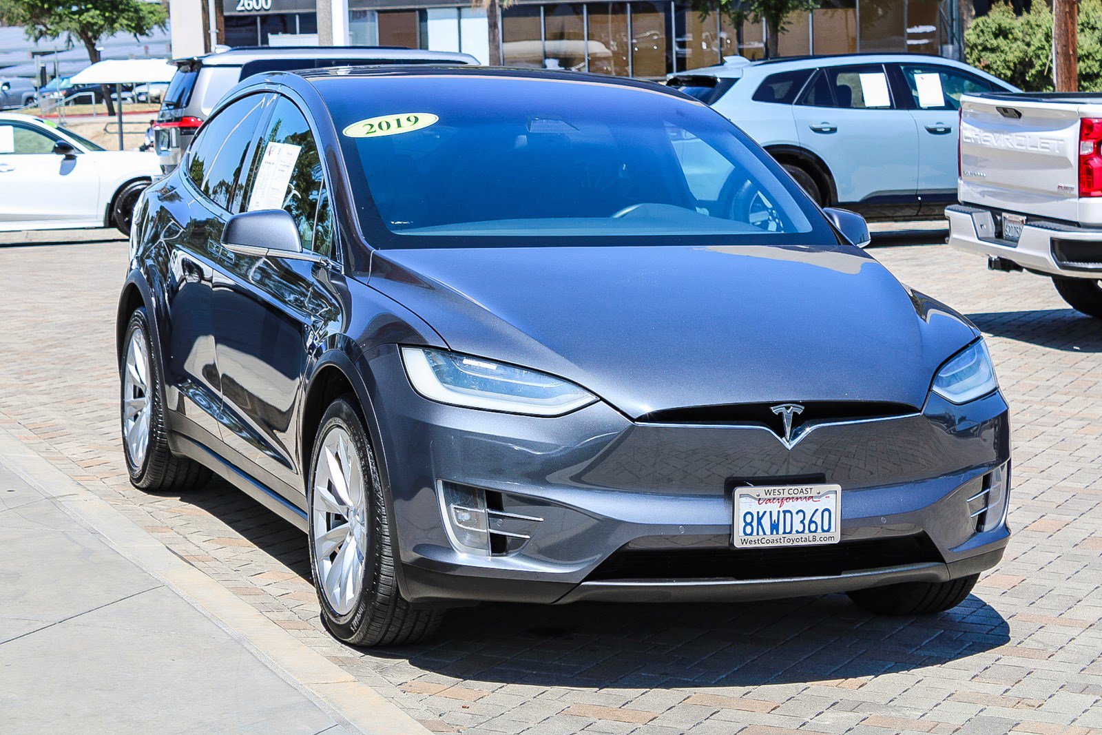 Used 2019 Tesla Model X 100D AWD/4WD image 3