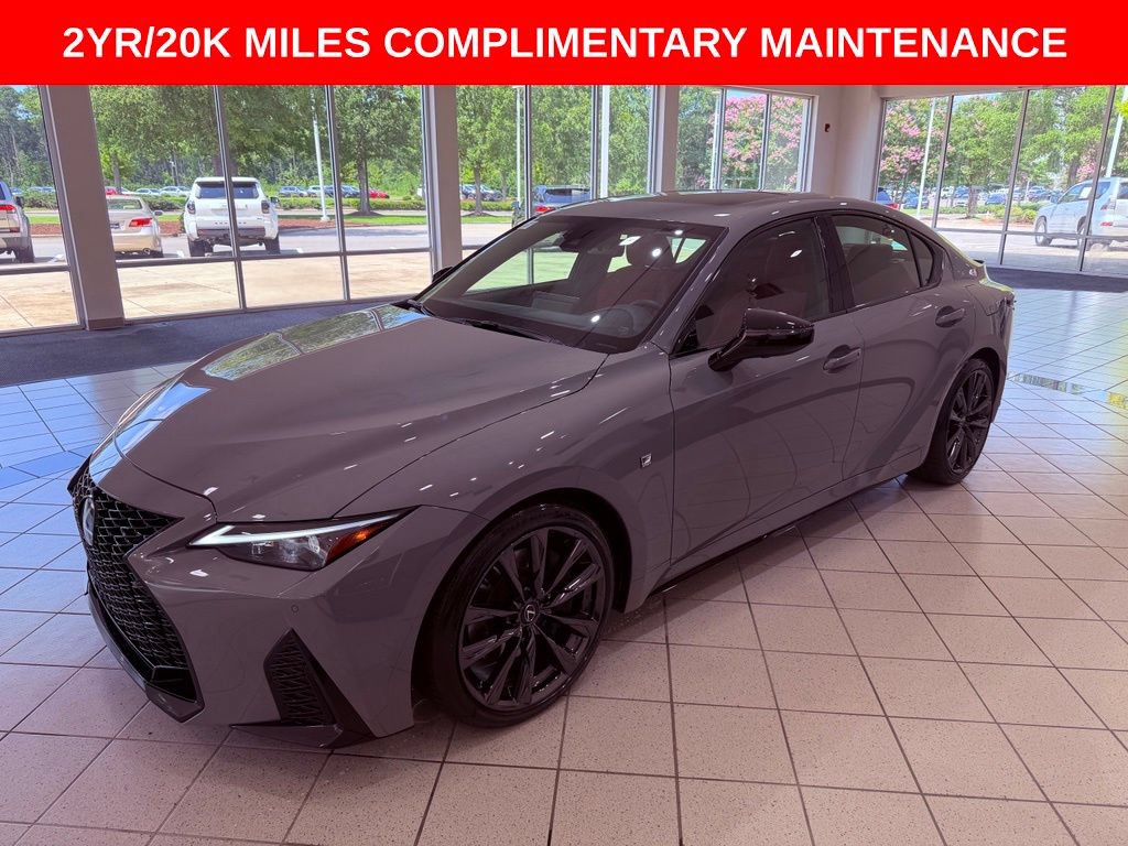 Certified 2025 Lexus IS 350 F Sport w/ Navigation Package RWD image 3