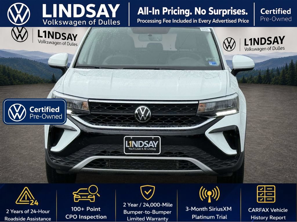 Certified 2022 Volkswagen Taos SE AWD/4WD image 3