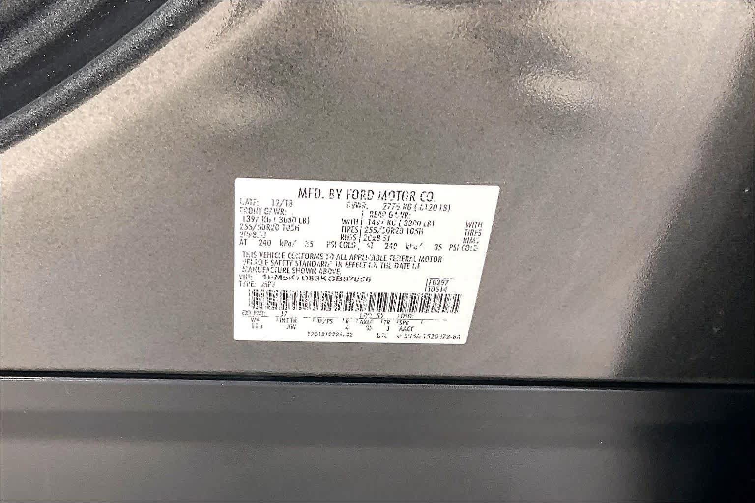 Used 2019 Ford Explorer XLT w/ Equipment Group 202A FWD image 34