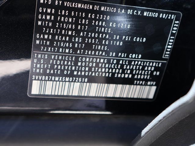 Used 2025 Volkswagen Tiguan S AWD/4WD image 37