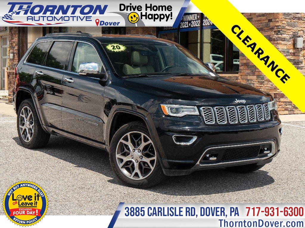 Used 2020 Jeep Grand Cherokee Overland
