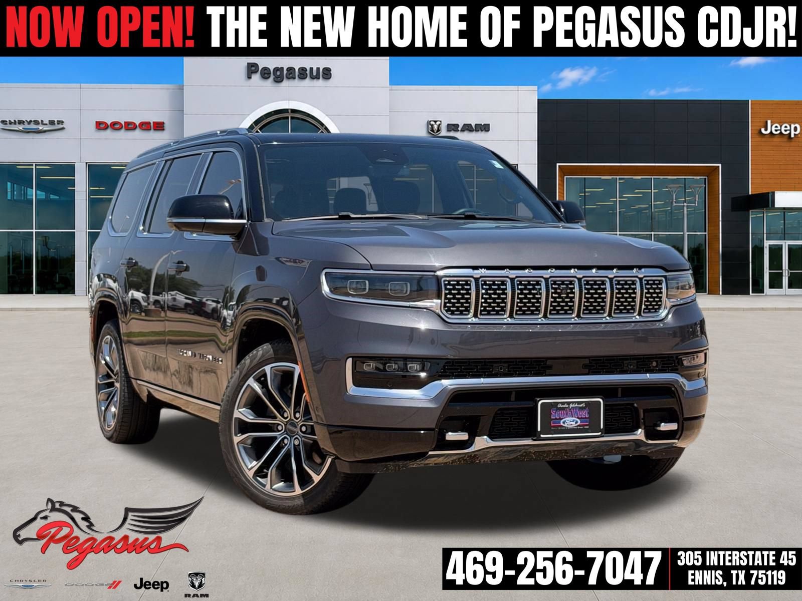 Used 2024 Jeep Grand Wagoneer Series III w/ Rear Seat Video Group 1 AWD/4WD image 1