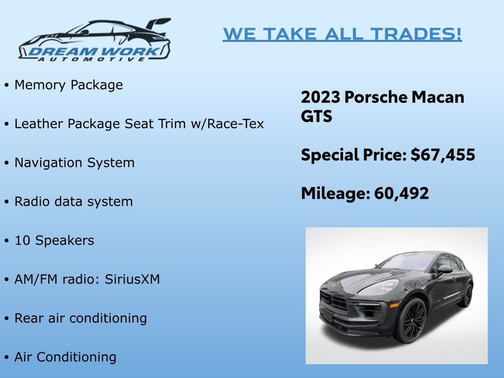 Used 2023 Porsche Macan GTS w/ Premium Package Plus image 2