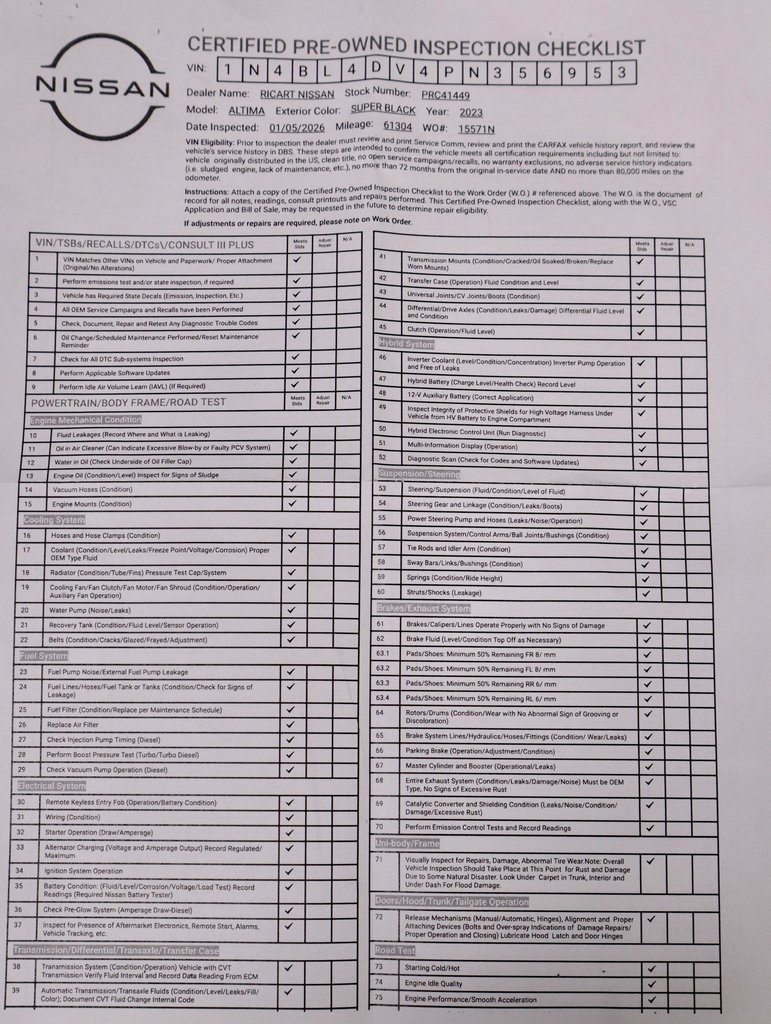 Used 2023 Nissan Altima 2.5 SV image 4