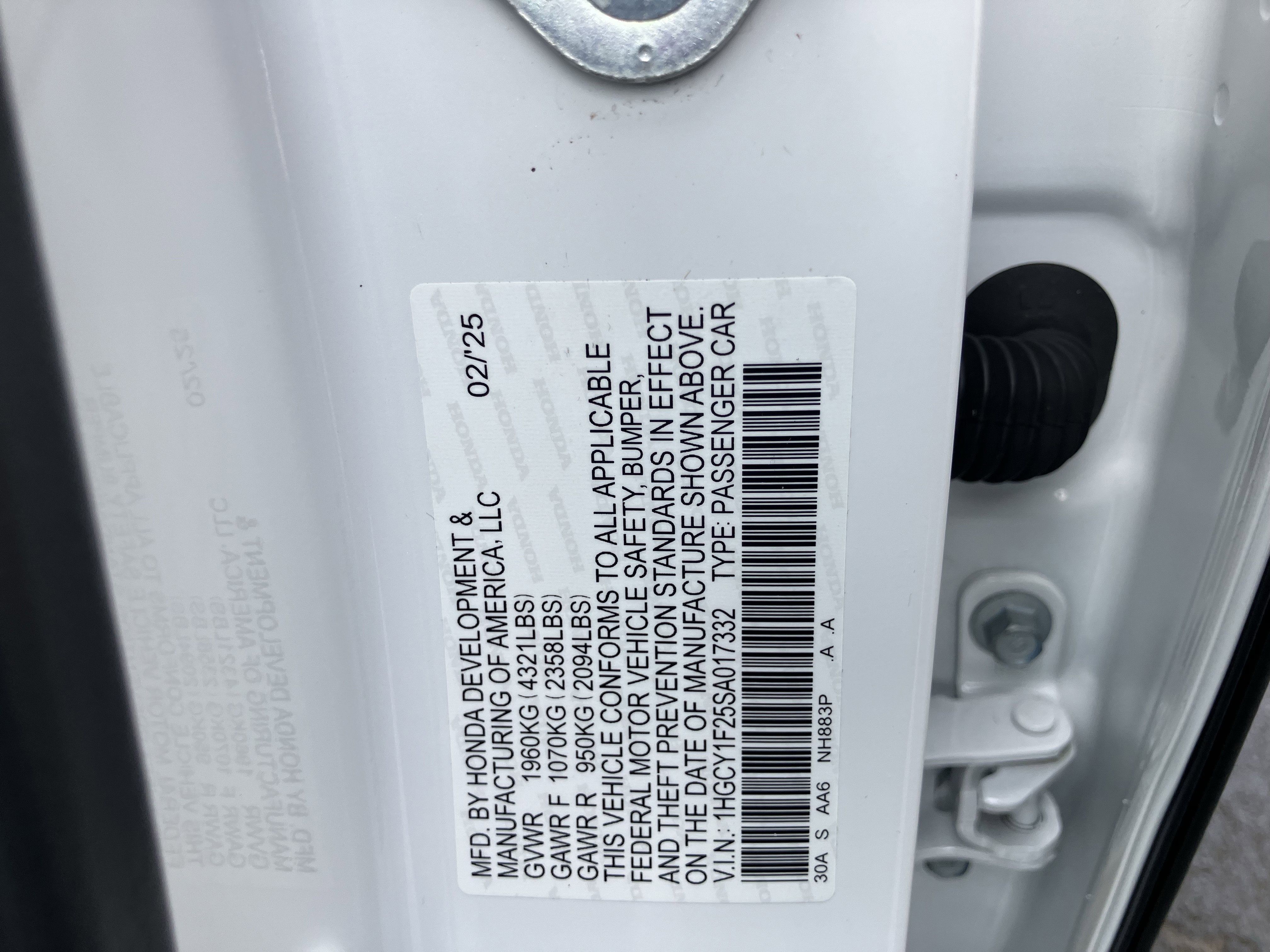 Used 2025 Honda Accord LX image 36