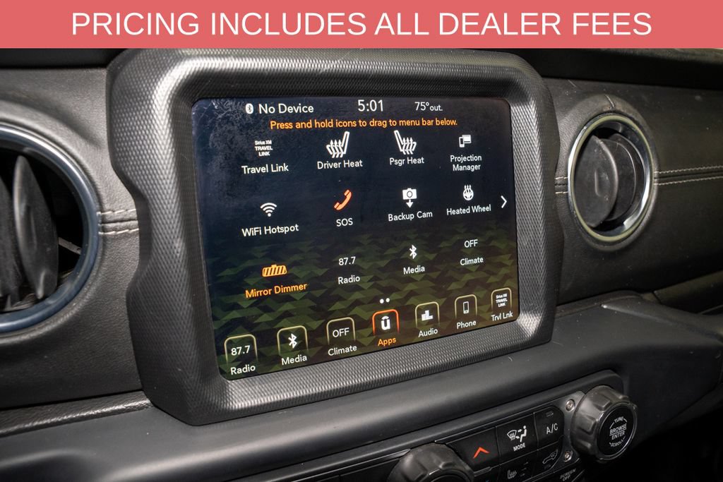 Used 2019 Jeep Wrangler Unlimited Sahara w/ Quick Order Package 24M Moab AWD/4WD image 12