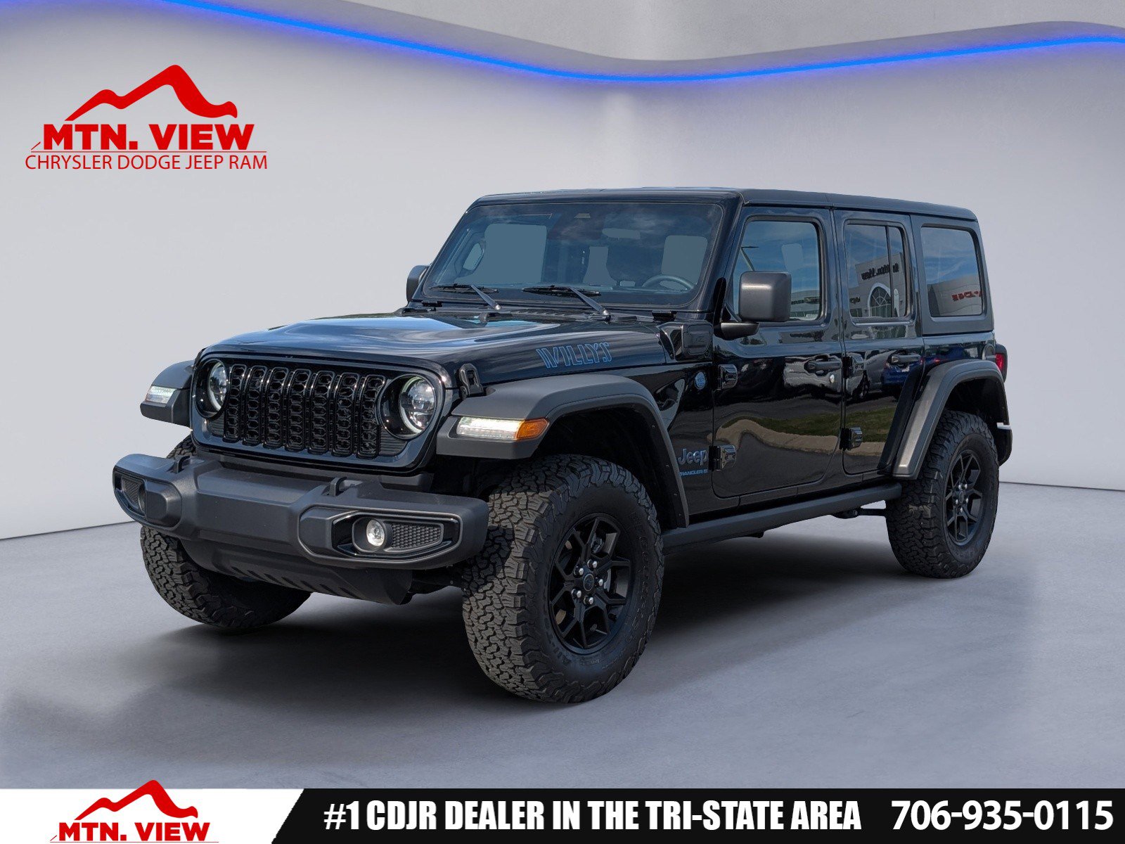 Used 2025 Jeep Wrangler Unlimited Sport S 4xe AWD/4WD image 1