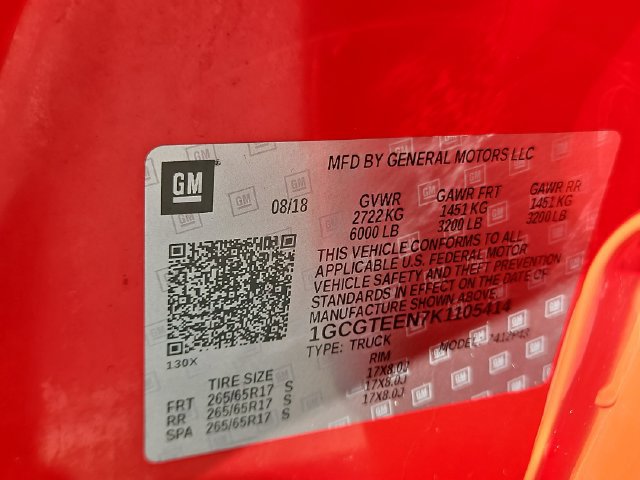 Used 2019 Chevrolet Colorado ZR2 AWD/4WD image 28