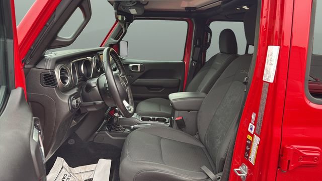 Used 2021 Jeep Wrangler Unlimited Sahara w/ Uconnect 4C Nav & Sound Group image 16