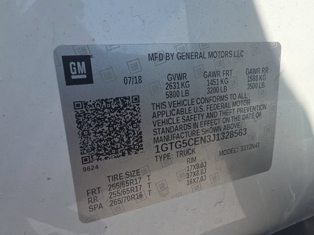 Used 2018 GMC Canyon SLE w/ SLE Convenience Package RWD image 13