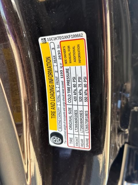 Used 2019 Chevrolet Silverado 2500 LTZ w/ Vortec Plus Package AWD/4WD image 45