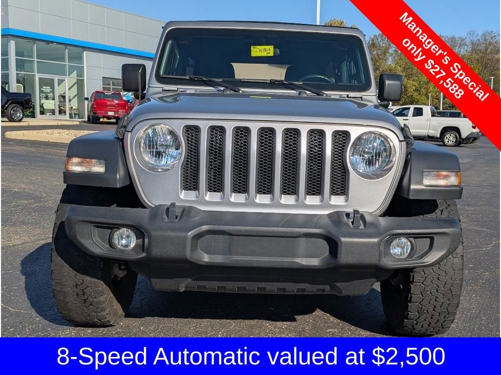 Used 2021 Jeep Wrangler Unlimited Sport video 2