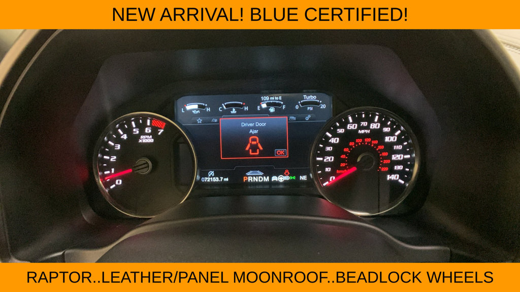 Certified 2019 Ford F150 Raptor w/ Equipment Group 802A Luxury AWD/4WD image 35
