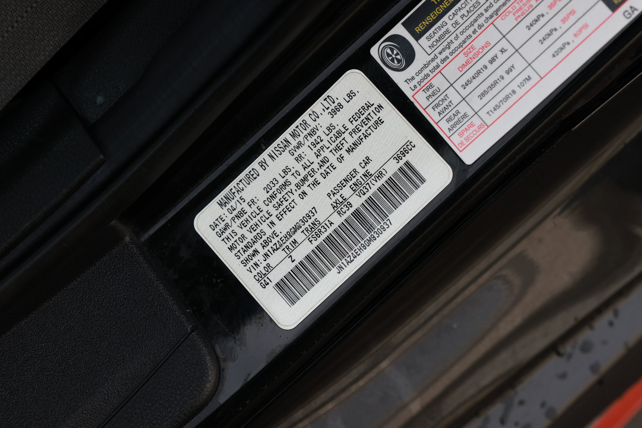 Used 2016 Nissan 370Z NISMO RWD image 53
