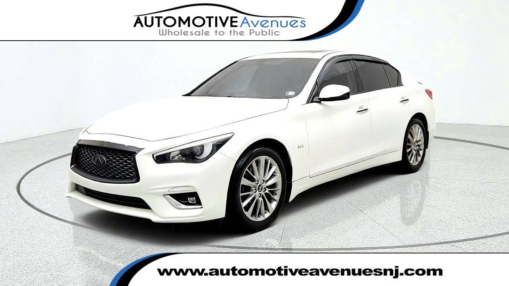 Used 2019 INFINITI Q50 Luxe w/ Essential Package (3.0T Luxe) AWD/4WD image 1