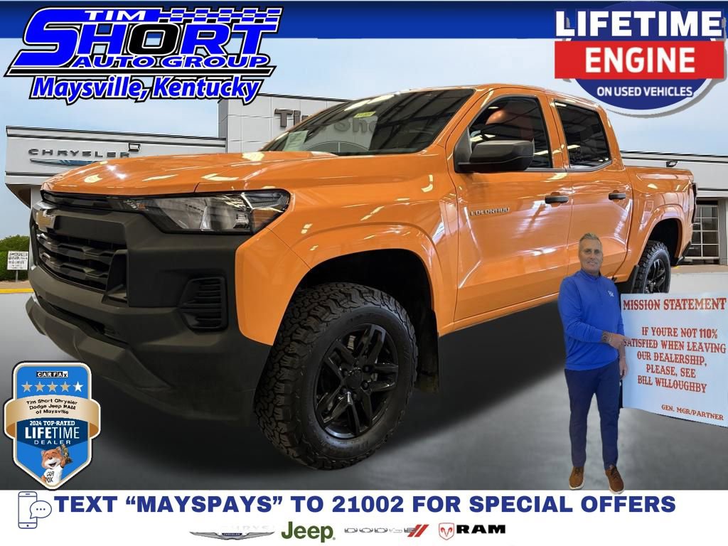 Used 2025 Chevrolet Colorado W/T w/ Advanced Trailering Package