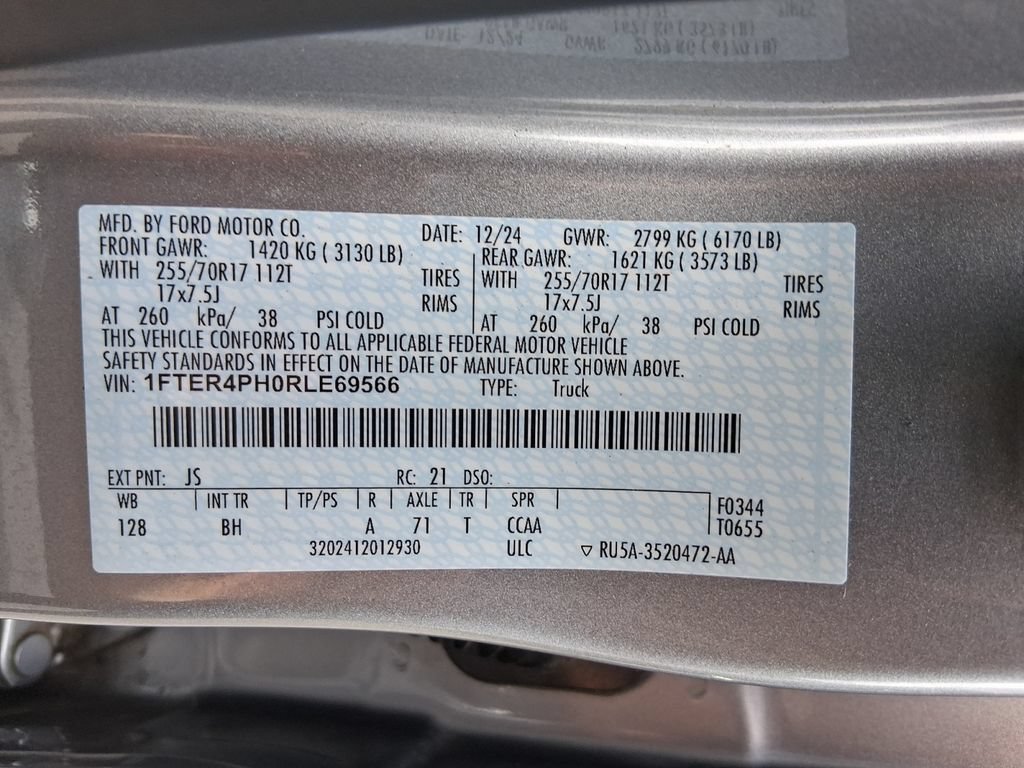 Used 2024 Ford Ranger XL w/ Trailer Tow Package AWD/4WD image 31