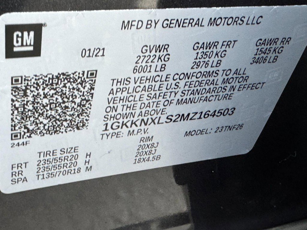 Used 2021 GMC Acadia Denali w/ LPO, Floor Liner Package image 31